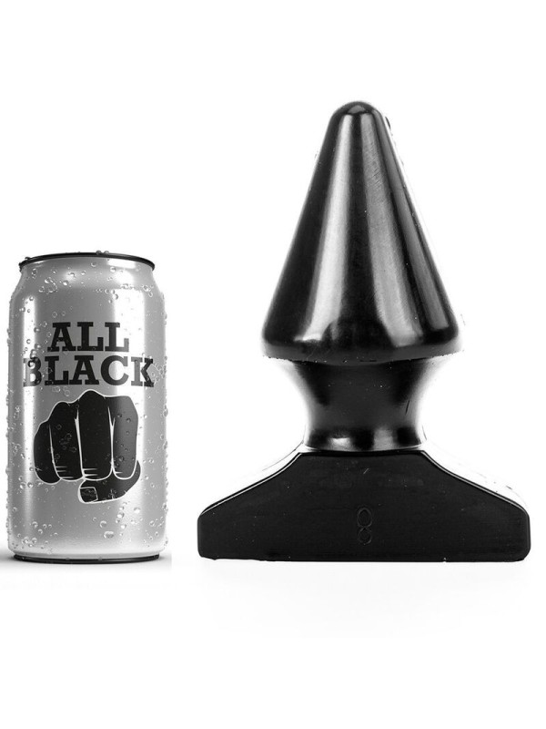 All Black - Plug Anale 17 Cm - ALL BLACK - Plug e Catene Anali | erosidea.com