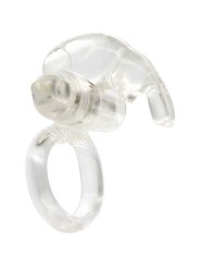 Seven Creations - Anello Vibratore In Silicone Trasparente - SEVEN CREATIONS - Vibratori | erosidea.com