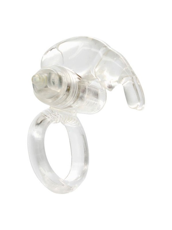 Seven Creations - Anello Vibratore In Silicone Trasparente - SEVEN CREATIONS - Vibratori | erosidea.com