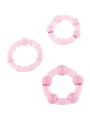 Seven Creations - Set Di Tre Anelli Per Pene Rosa - SEVEN CREATIONS - Anelli Fallici | erosidea.com