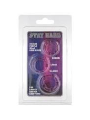 Seven Creations - Set Di Tre Anelli Per Pene Lilla - SEVEN CREATIONS - Anelli Fallici | erosidea.com
