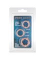 Seven Creations - Set Di Tre Anelli Per Pene In Pelle - SEVEN CREATIONS - Anelli Fallici | erosidea.com