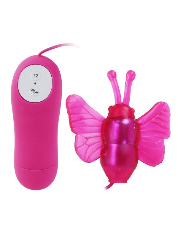 Vibratore Stimolatore Farfalla Sveglio Segreto 12V - BAILE STIMULATING - Vibratori | erosidea.com