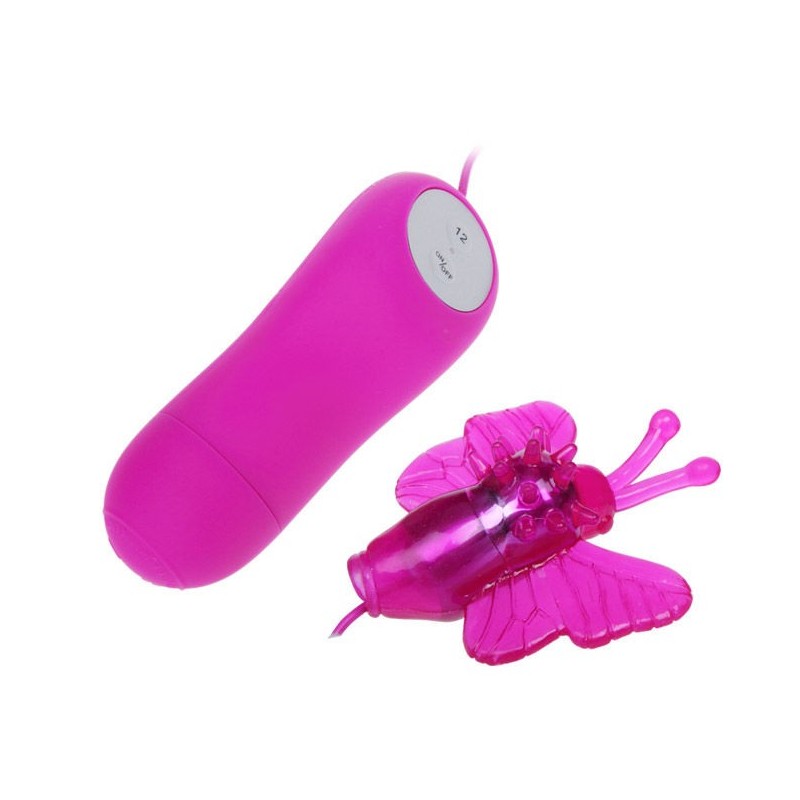 Vibratore Stimolatore Farfalla Sveglio Segreto 12V - BAILE STIMULATING - Vibratori | erosidea.com