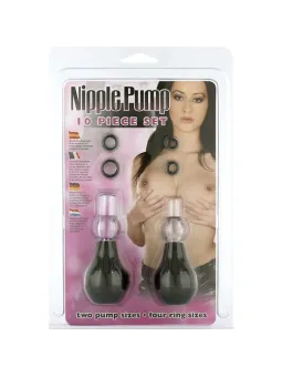 Kink - Pinze Per Capezzoli Con 3 Catene Nere 20/23/28 Cm - KINK NIPPLE GRIP - Pinzette Capezzoli | erosidea.com