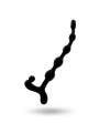 Addicted Toys - Sfere Anal 22 Cm Nero - Addicted Toys - Ovetti Palline Sfere | erosidea.com