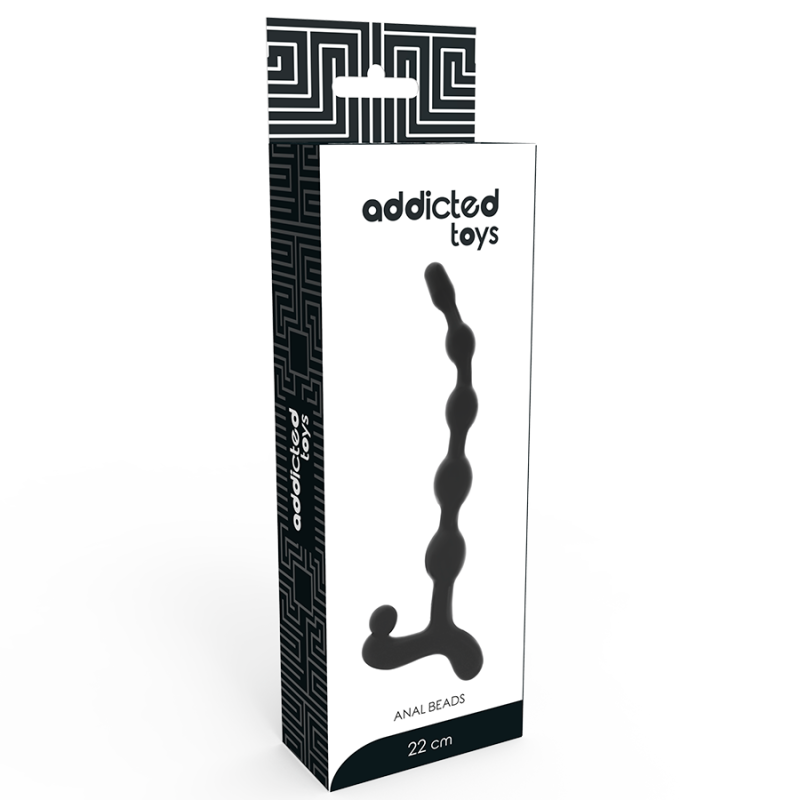 Addicted Toys - Sfere Anal 22 Cm Nero - Addicted Toys - Ovetti Palline Sfere | erosidea.com