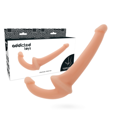Addicted Toys - Dildo Con Rna S Senza Supporto Naturale - Addicted Toys - Strap-on e Imbracature | erosidea.com