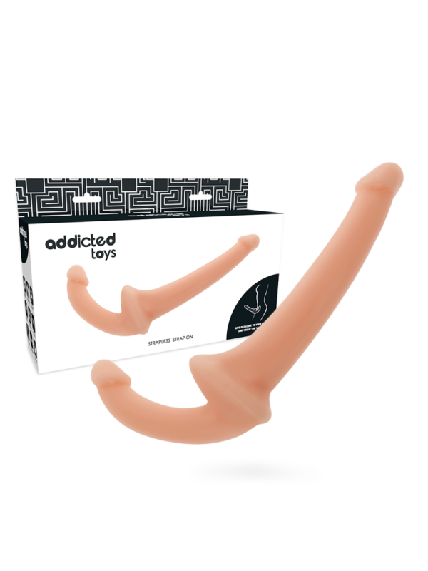 Addicted Toys - Dildo Con Rna S Senza Supporto Naturale - Addicted Toys - Strap-on e Imbracature | erosidea.com