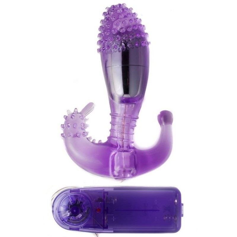 Baile Stimolatore Vaginale E Anale Lilla Con Vibrazione - BAILE - Vibratori Anali | erosidea.com