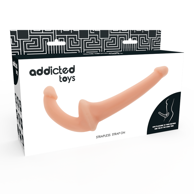 Addicted Toys - Dildo Con Rna S Senza Supporto Naturale - Addicted Toys - Strap-on e Imbracature | erosidea.com
