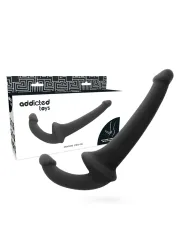 Addicted Toys - Dildo Con Rna S Senza Sottomissione Nero - Addicted Toys - Strap-on e Imbracature | erosidea.com