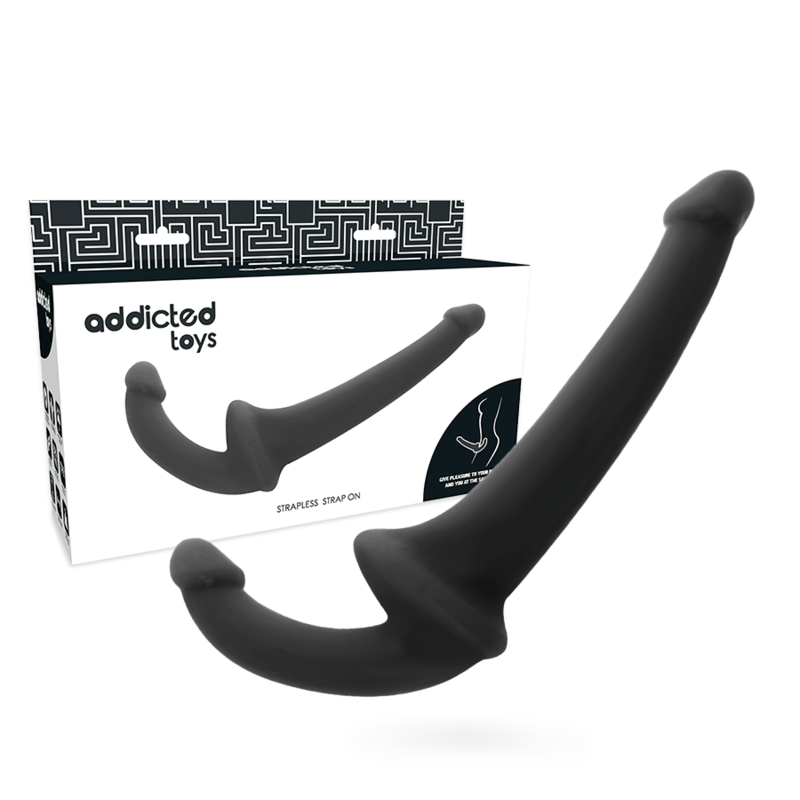 Addicted Toys - Dildo Con Rna S Senza Sottomissione Nero - Addicted Toys - Strap-on e Imbracature | erosidea.com