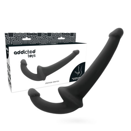Addicted Toys - Dildo Con Rna S Senza Sottomissione Nero - Addicted Toys - Strap-on e Imbracature | erosidea.com
