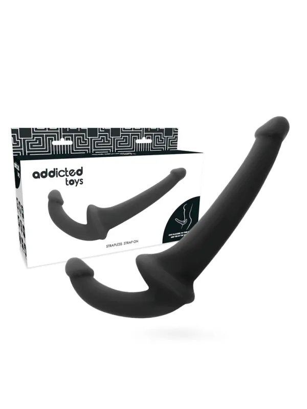Addicted Toys - Dildo Con Rna S Senza Sottomissione Nero - Addicted Toys - Strap-on e Imbracature | erosidea.com