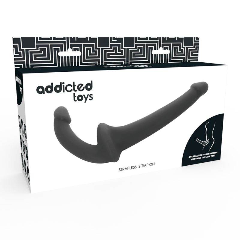 Addicted Toys - Dildo Con Rna S Senza Sottomissione Nero - Addicted Toys - Strap-on e Imbracature | erosidea.com