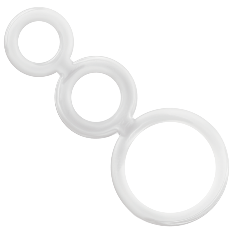Addicted Toys - Set Di Anelli Per Pene Trasparente - Addicted Toys - Anelli Fallici | erosidea.com