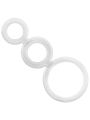 Addicted Toys - Set Di Anelli Per Pene Trasparente - Addicted Toys - Anelli Fallici | erosidea.com