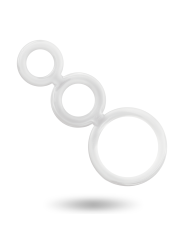 Addicted Toys - Set Di Anelli Per Pene Trasparente - Addicted Toys - Anelli Fallici | erosidea.com