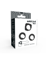 Addicted Toys - Set C-Ring Nero - Addicted Toys - Anelli Fallici | erosidea.com