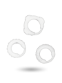 Addicted Toys - Set C-Ring Trasparente - Addicted Toys - Anelli Fallici | erosidea.com