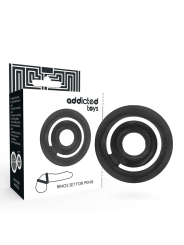 Addicted Toys - Potenz- C-Ring Pene Nero - Addicted Toys - Anelli Fallici | erosidea.com