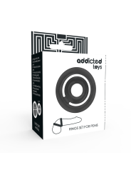 Addicted Toys - Potenz- C-Ring Pene Nero - Addicted Toys - Anelli Fallici | erosidea.com