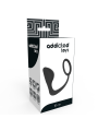 Addicted Toys - Plug Anale Con Anello Pene Nero - Addicted Toys - Plug e Catene Anali | erosidea.com
