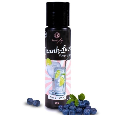 Secretplay - Drunk In Love Lubrificante Gin&Tonic 60 Ml - SECRETPLAY COSMETIC - Aromatizzati e Commestibili | erosidea.com