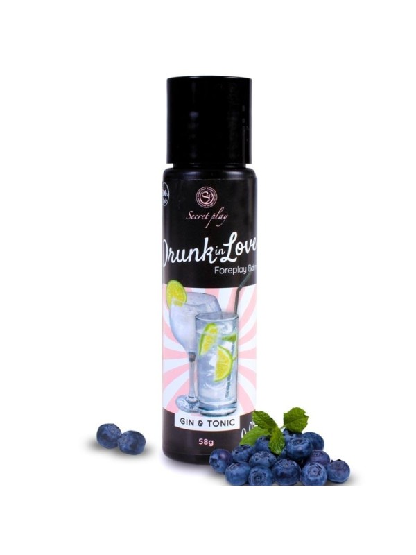 Secretplay - Drunk In Love Lubrificante Gin&Tonic 60 Ml - SECRETPLAY COSMETIC - Aromatizzati e Commestibili | erosidea.com
