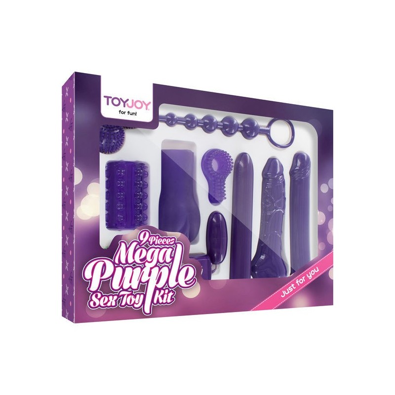 Toyjoy - Solo Per Te Mega Kit Giocattoli Sessuali Viola - TOYJOY - Kit del piacere e Giochi Erotici | erosidea.com