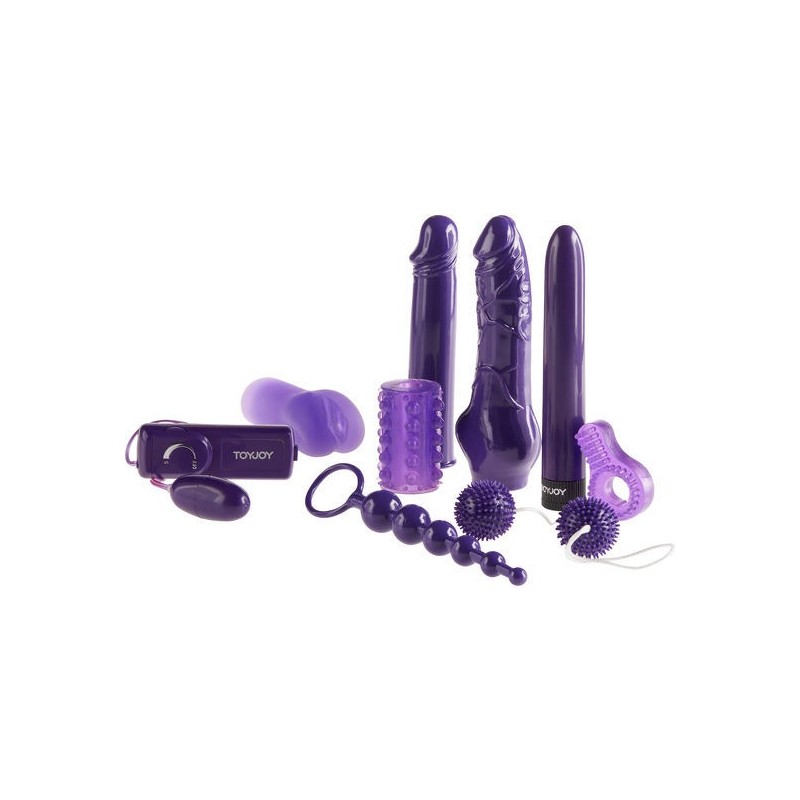 Toyjoy - Solo Per Te Mega Kit Giocattoli Sessuali Viola - TOYJOY - Kit del piacere e Giochi Erotici | erosidea.com