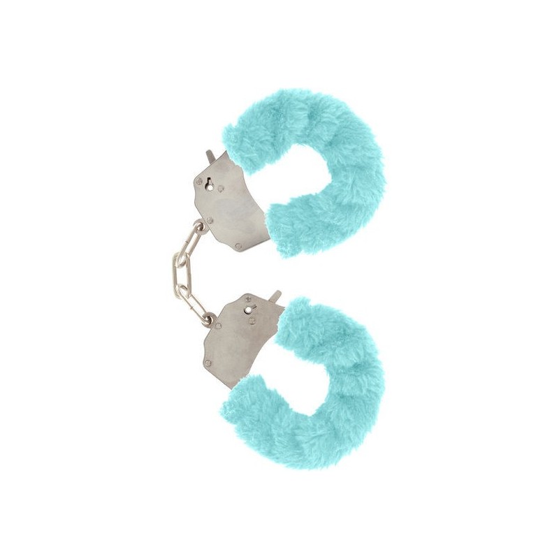 Toyjoy - Polsini Furry Fun Bondage Blu - TOYJOY - Manette e Polsini | erosidea.com