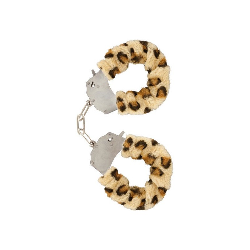 Toyjoy - Polsini Divertenti Pelosi Bondage Leopardo - TOYJOY - Manette e Polsini | erosidea.com