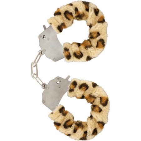 Toyjoy - Polsini Divertenti Pelosi Bondage Leopardo - TOYJOY - Manette e Polsini | erosidea.com