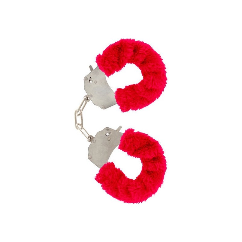 Toyjoy - Polsini Furry Fun Bondage Rosso - TOYJOY - Manette e Polsini | erosidea.com