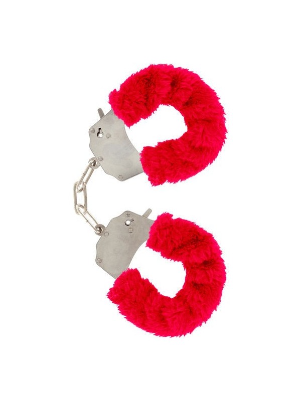 Toyjoy - Polsini Furry Fun Bondage Rosso - TOYJOY - Manette e Polsini | erosidea.com