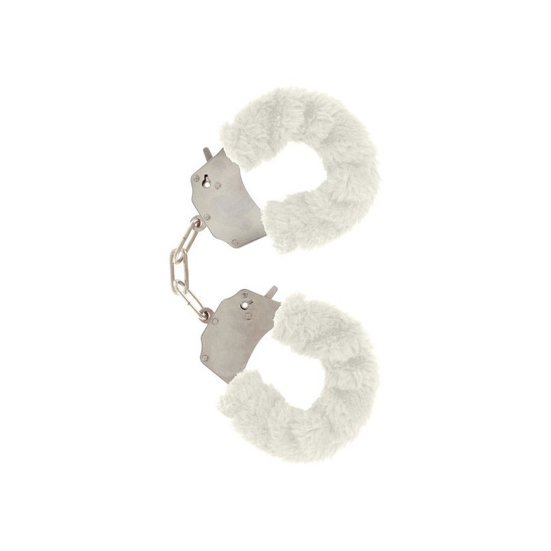 Toyjoy - Polsini Furry Fun Bondage Bianco - TOYJOY - Manette e Polsini | erosidea.com