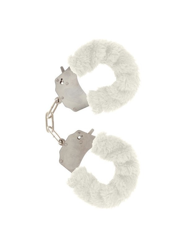 Toyjoy - Polsini Furry Fun Bondage Bianco - TOYJOY - Manette e Polsini | erosidea.com