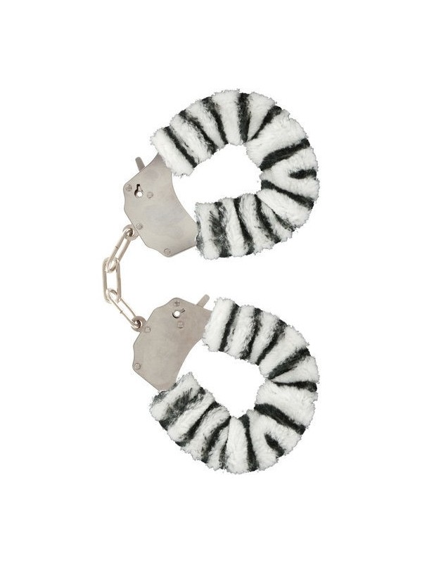 Toyjoy - Polsini Divertenti Pelosi Bondage Zebra - TOYJOY - Manette e Polsini | erosidea.com