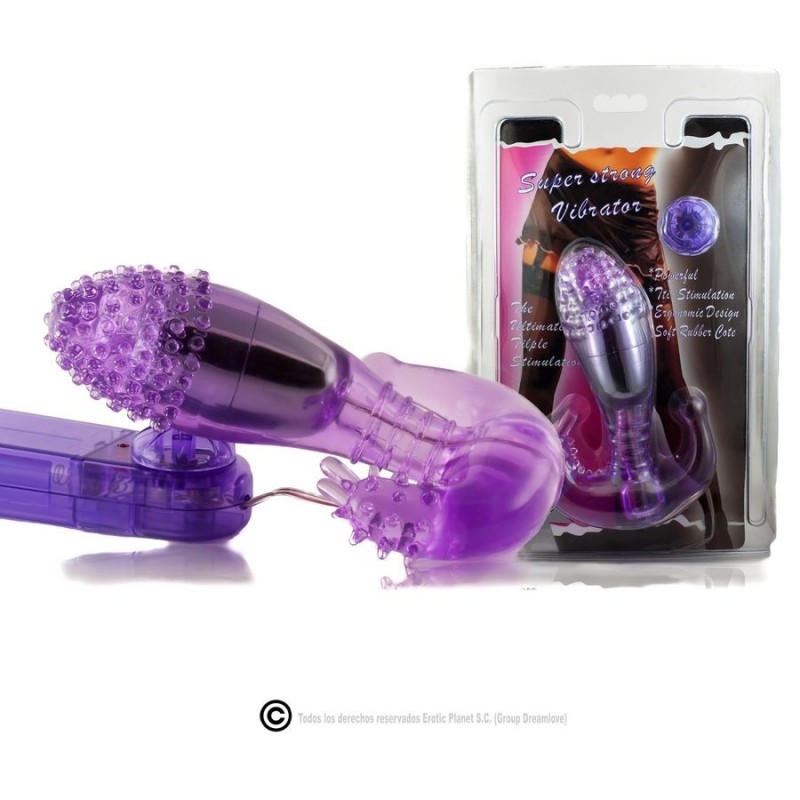 Baile Stimolatore Vaginale E Anale Lilla Con Vibrazione - BAILE - Vibratori Anali | erosidea.com
