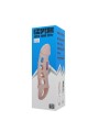 Copertura Estensore Prolunga Pene Con Vibrazione E Cinturino Naturale 13.5 Cm - BAILE FOR HIM - Guaine e Prolunghe | erosidea.com