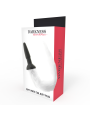 Darkness - Plug Anale In Silicone Con Coda Bianca - DARKNESS ANAL - Plug e Catene Anali | erosidea.com
