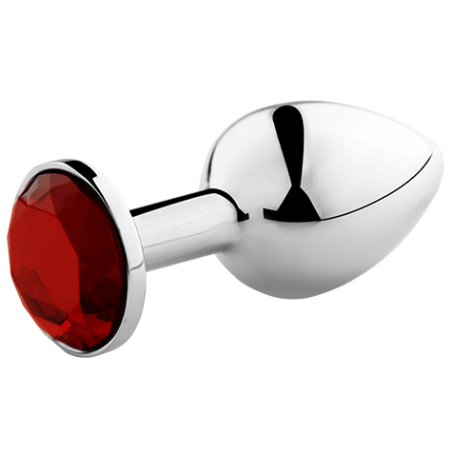 Secretplay - Plug Anale Taglia L Rosso - SECRETPLAY TOYS - Plug e Catene Anali | erosidea.com