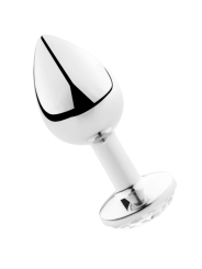 Secretplay - Plug Anale Taglia L - Trasparente - SECRETPLAY TOYS - Plug e Catene Anali | erosidea.com