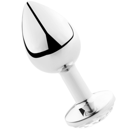 Secretplay - Plug Anale Taglia L - Trasparente - SECRETPLAY TOYS - Plug e Catene Anali | erosidea.com