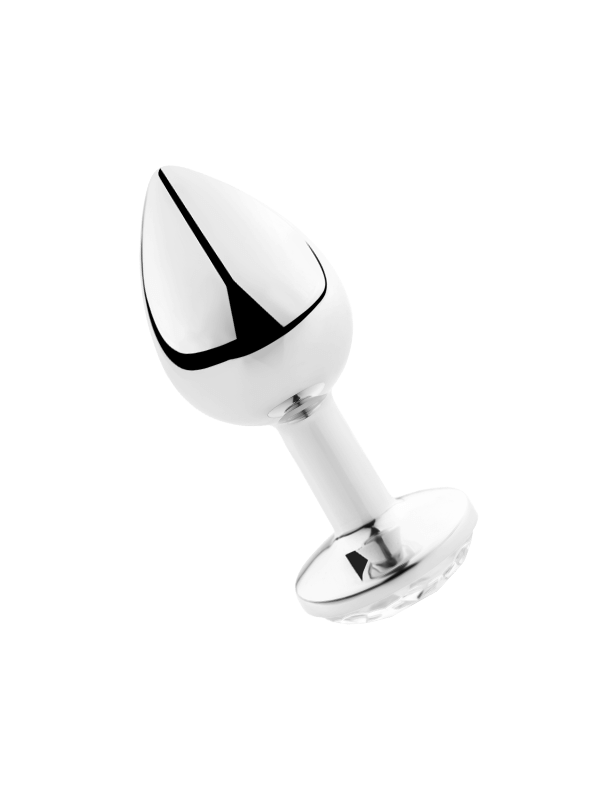 Secretplay - Plug Anale Taglia L - Trasparente - SECRETPLAY TOYS - Plug e Catene Anali | erosidea.com