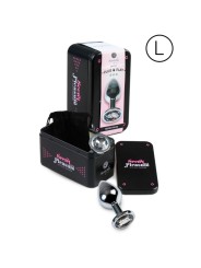 Secretplay - Plug Anale Taglia L - Trasparente - SECRETPLAY TOYS - Plug e Catene Anali | erosidea.com