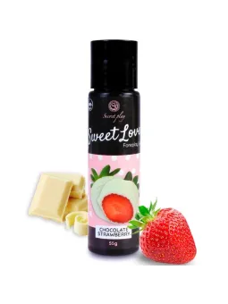 Secretplay - Gel Dolce Amore Fragola E Cioccolato Bianco 60 Ml