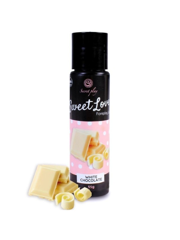 Secretplay - Gel Dolce Amore Cioccolato Bianco 60 Ml - SECRETPLAY COSMETIC - Aromatizzati e Commestibili | erosidea.com